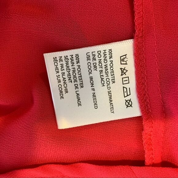 Pins and needles pink fuchsia high low blouse - Picture 8 of 8